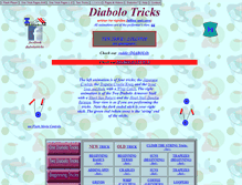 Tablet Screenshot of diabolotricks.com